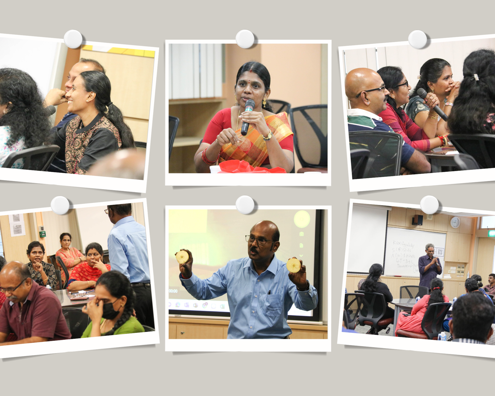 Parents taking part in UPTLC’s Workshop & Learning Journey, gaining valuable insights through engaging activities, shared learning experiences and interactive sessions.